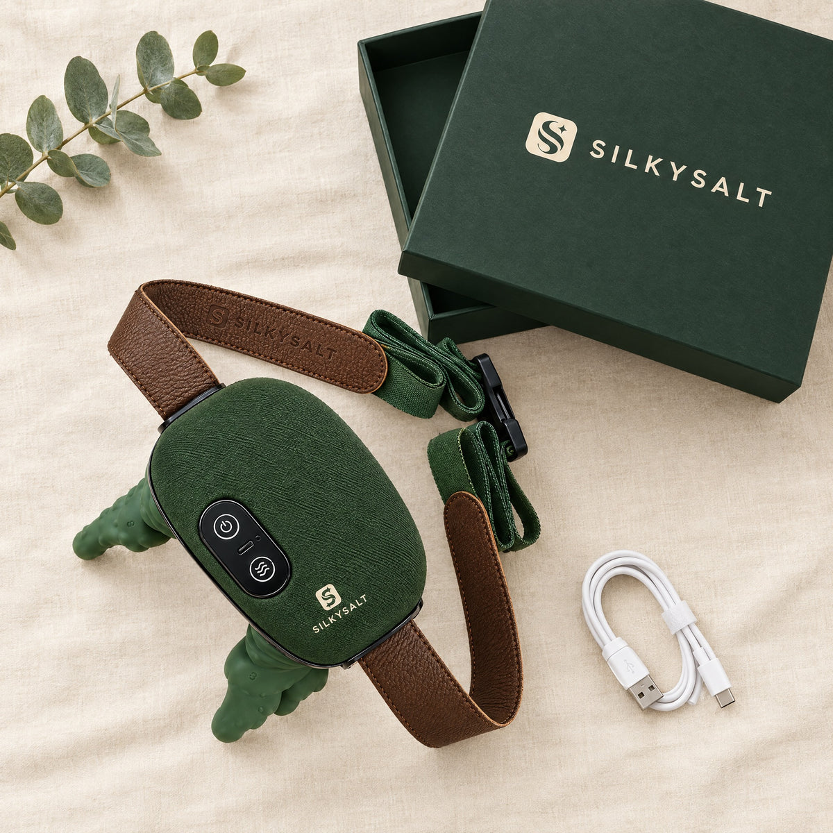 In the box: massager, USB cable and gift box