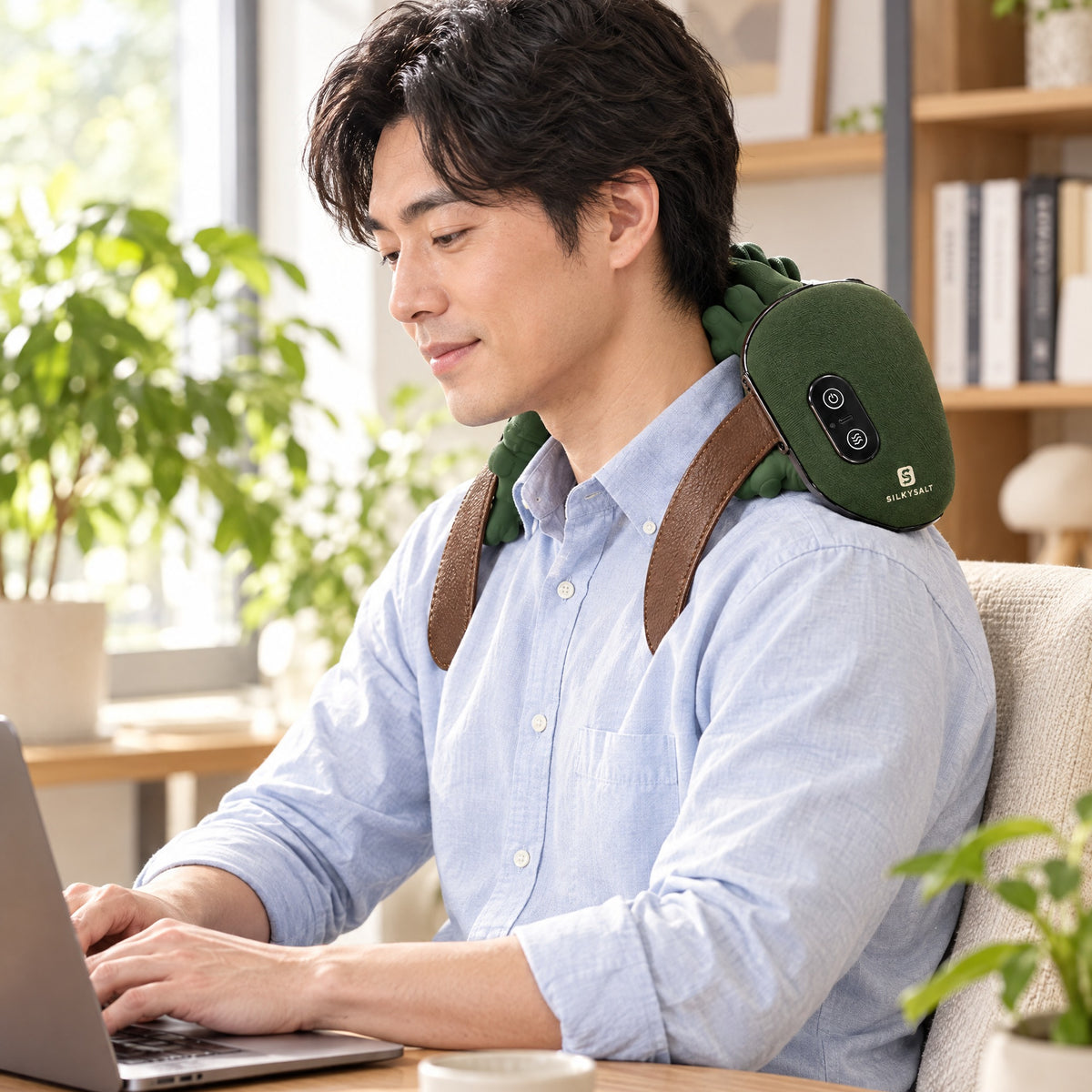 Hands-free use at the desk