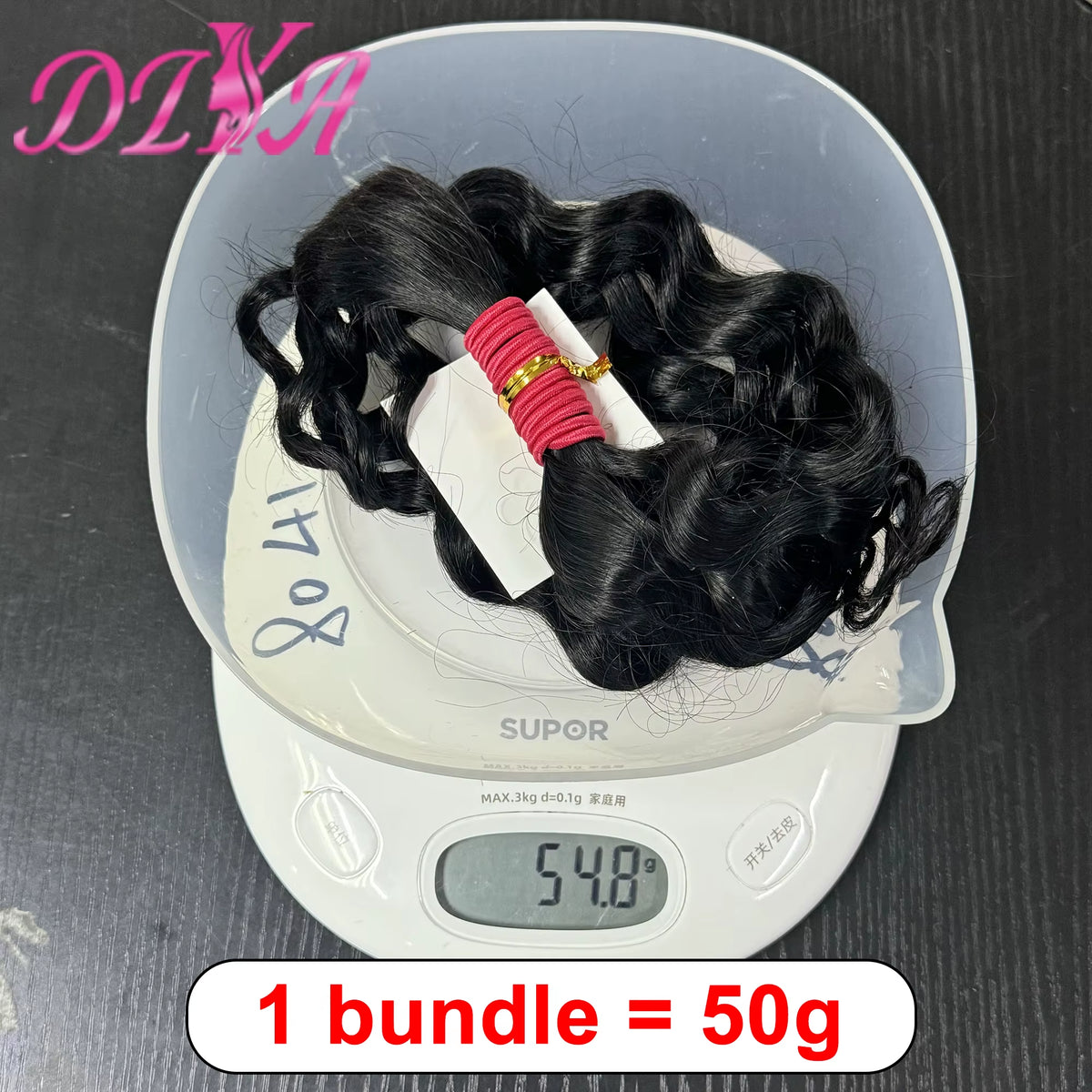 Silky Salt Water Wave Bulk Braiding Hair