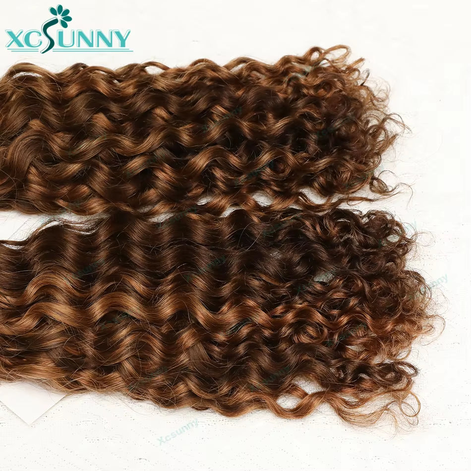 Silky Salt Loose Deep Wave Bulk Braiding Hair