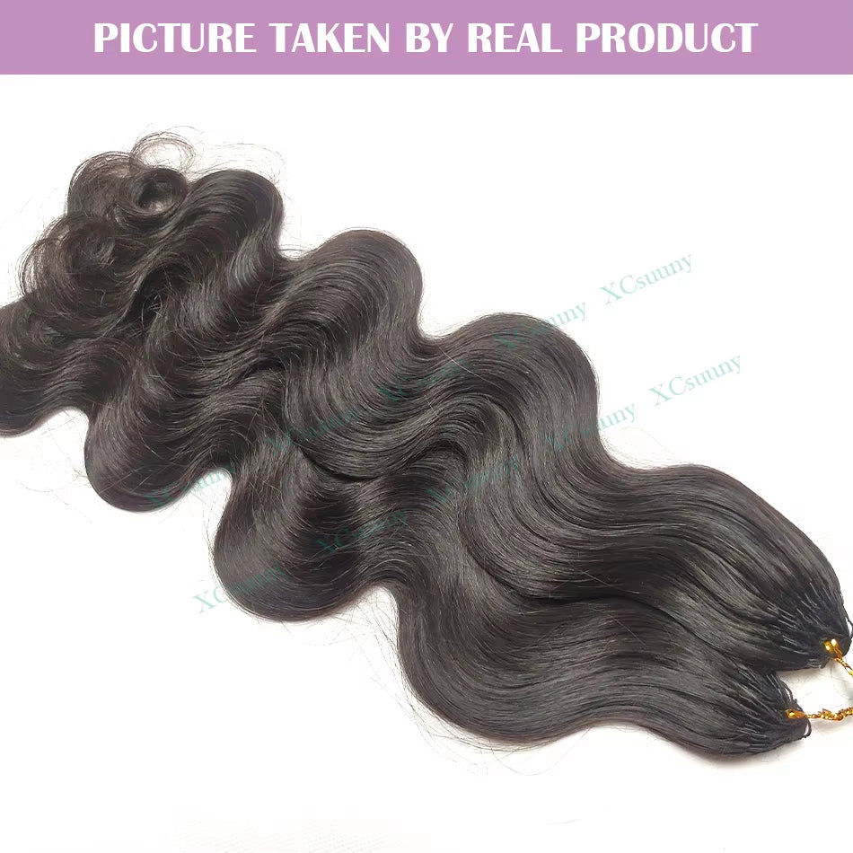 Silky Salt Body Wave Pre-Separated Crochet Hair