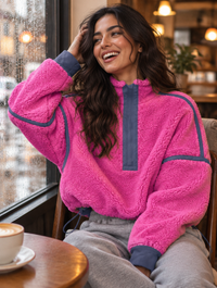 Hot Pink / Slate