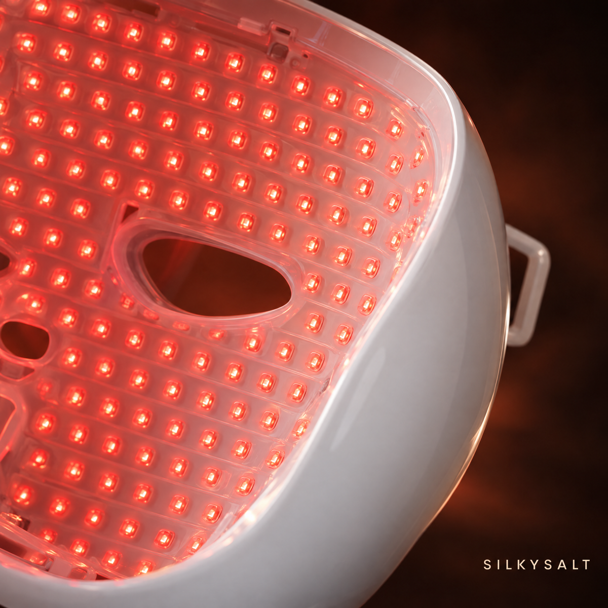 LED detail inside the mask