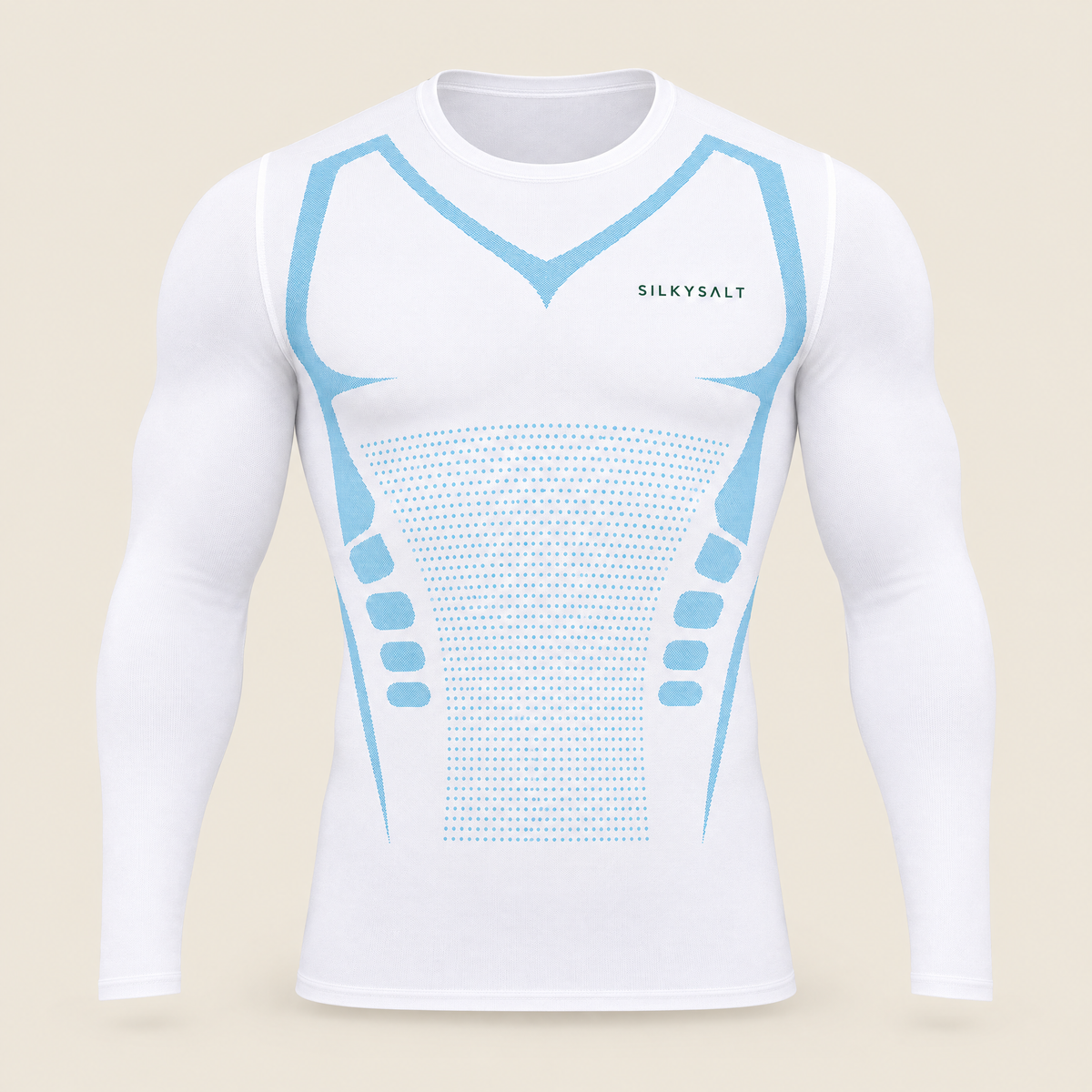 White / Blue