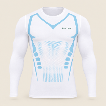 White / Blue