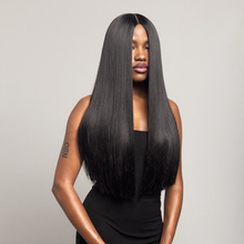 Straight lace front wig