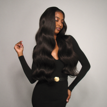 Deep wave U part wig